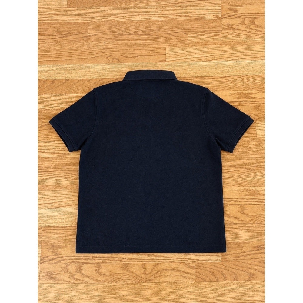 Calvin Klein Liquid Touch Black Polo Shirt Mens Large Short Sleeve Solid - Picture 4 of 4